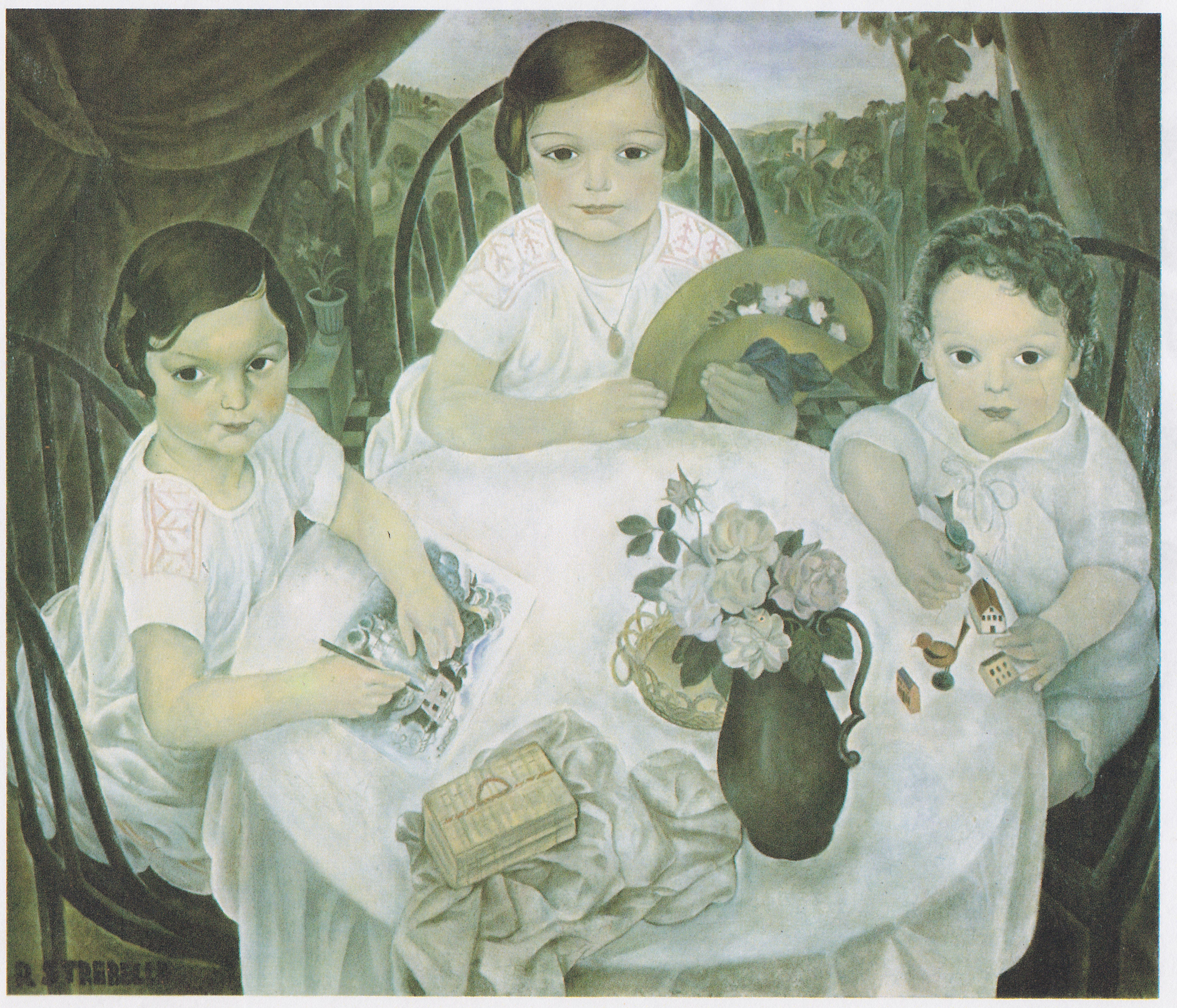 Portrait des enfants Peters